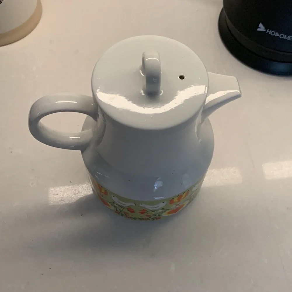 VINTAGE Bird Capistrano Japan 60s 70s Coffee Tea Pot